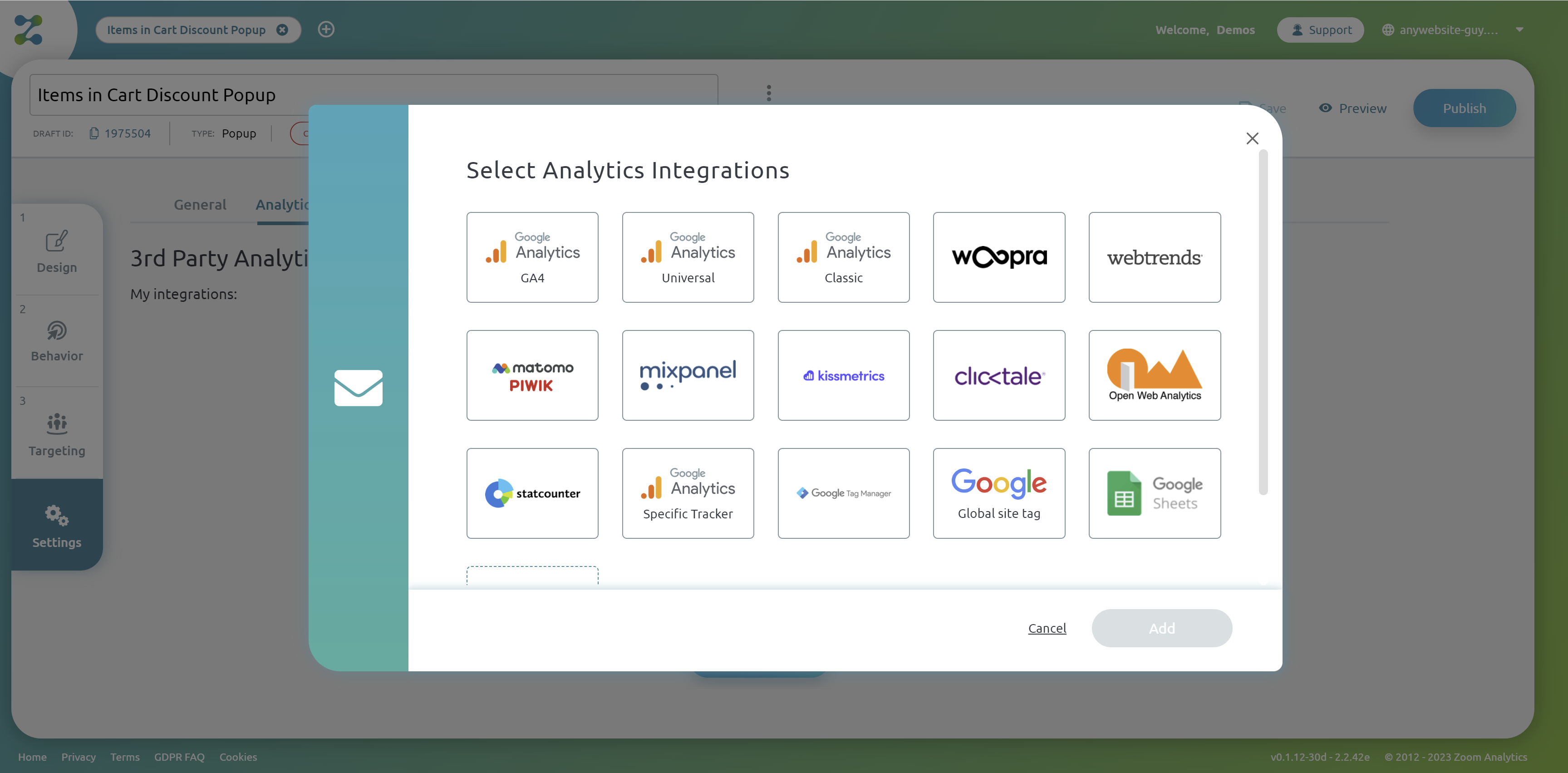 Sending Zoom Engage Events To External Analytics